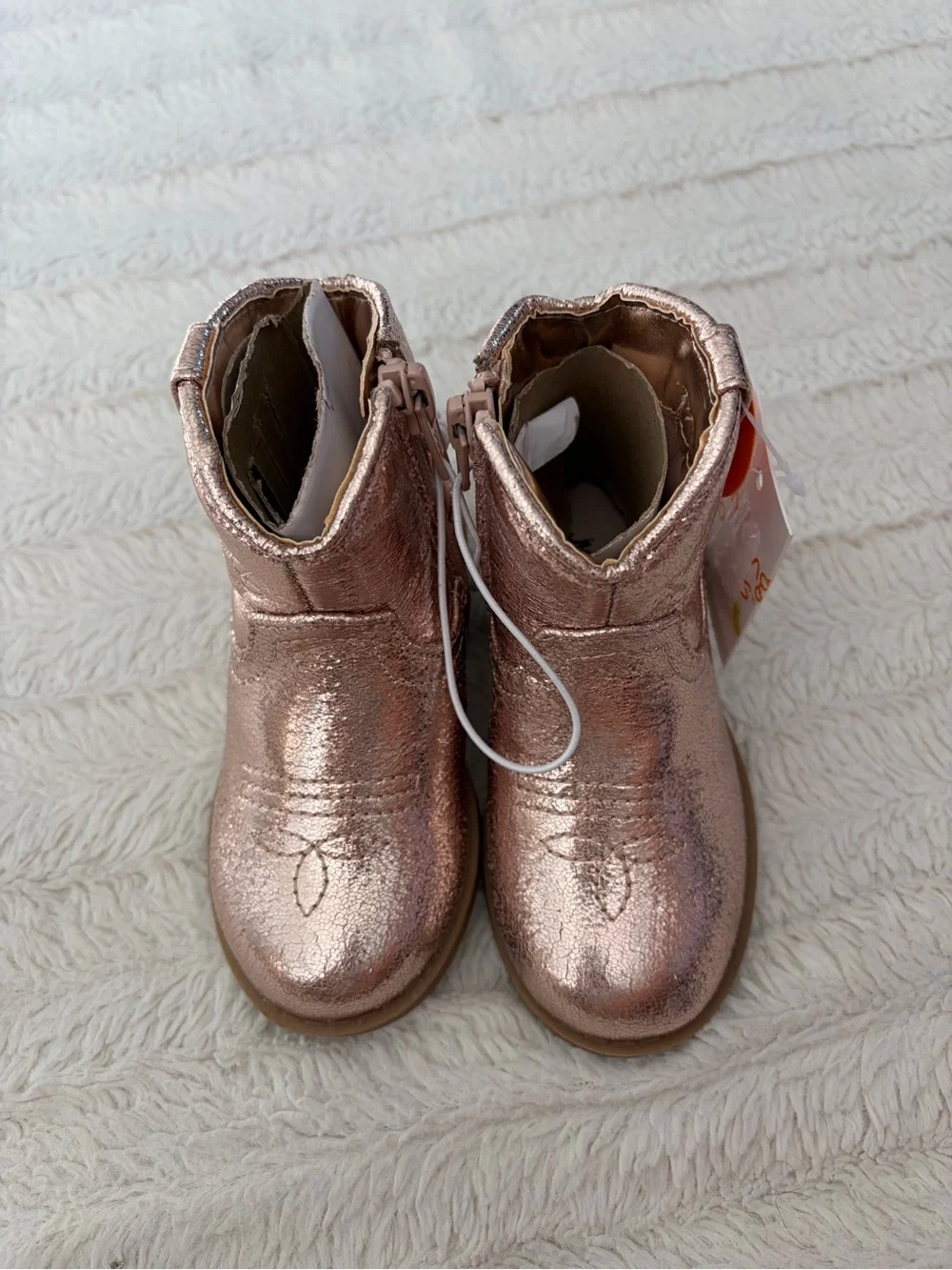 NWT Jumping Beans Girls Toddler Boots Size 5